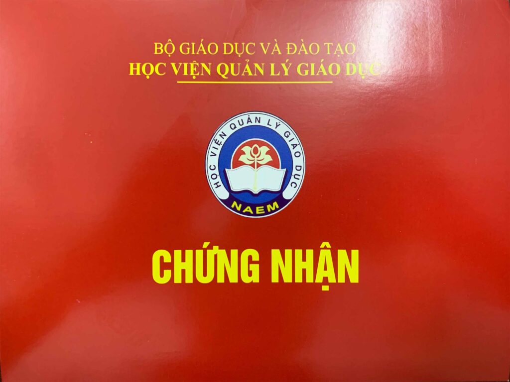 Chứng nhận chuyển đổi số trong giáo dục - Nghiệp vụ UEED
