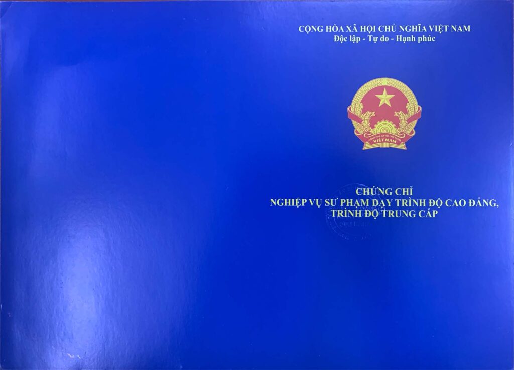 NVSP dạy trình độ cao đẳng, trung cấp - Nghiệp vụ UEED