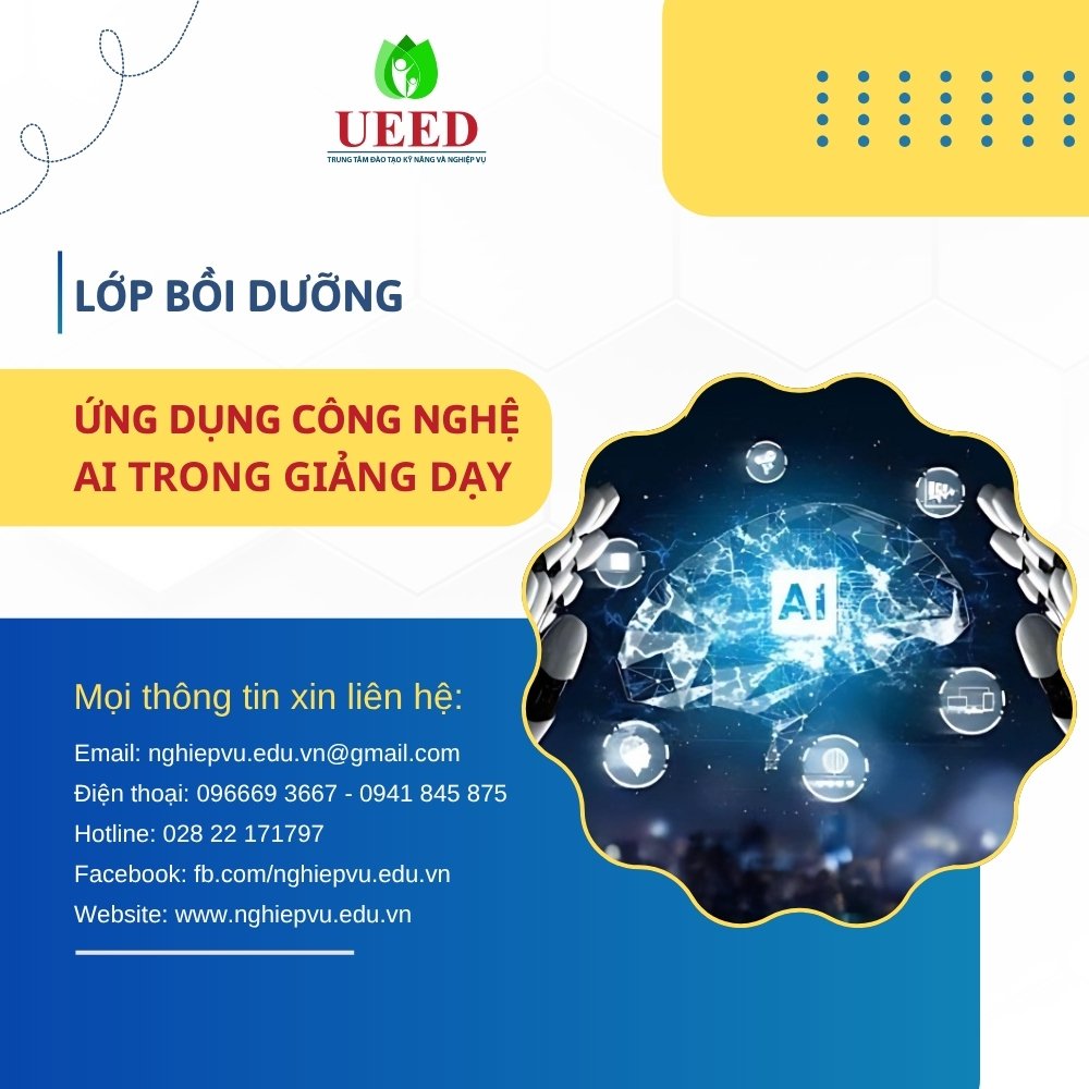 ứng dụng công nghệ AI trong giảng dạy