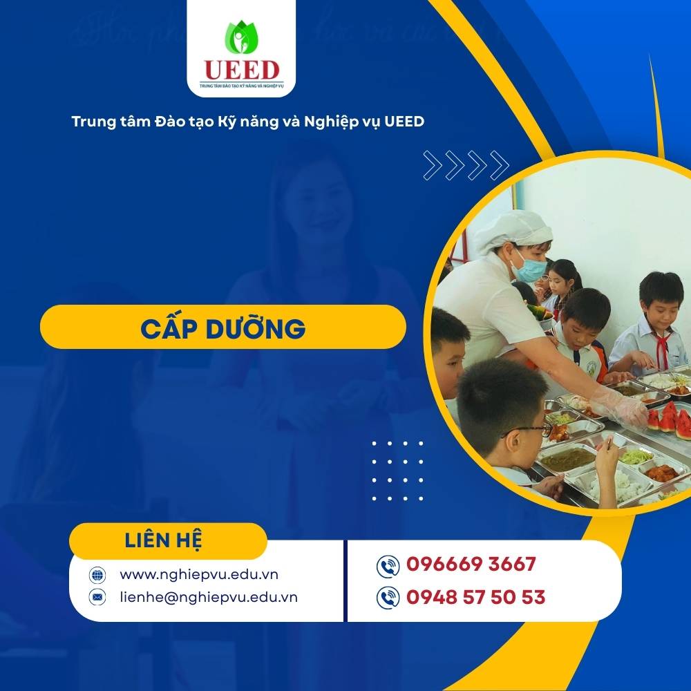 Cấp dưỡng - Nghiệp vụ UEED