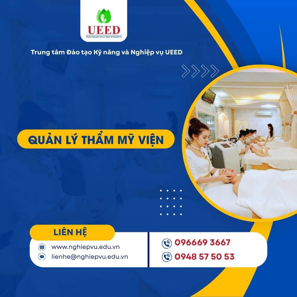 Quản lý thẩm mỹ viện - Nghiệp vụ UEED