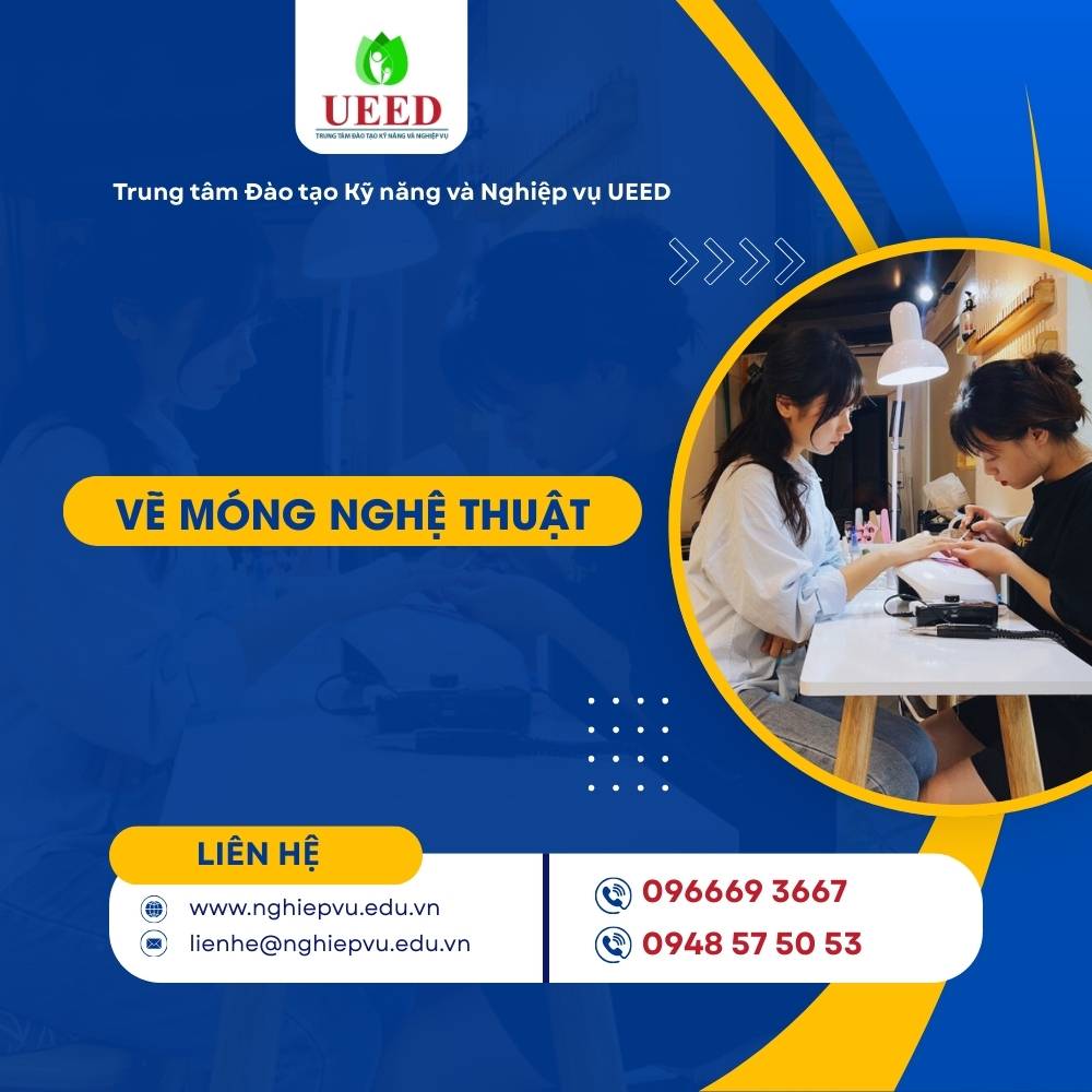 Vẽ móng nghệ thuật - Nghiệp vụ UEED